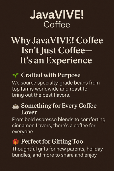 Why JavaVIVE! Coffee Isn’t Just Coffee—It’s an Experience